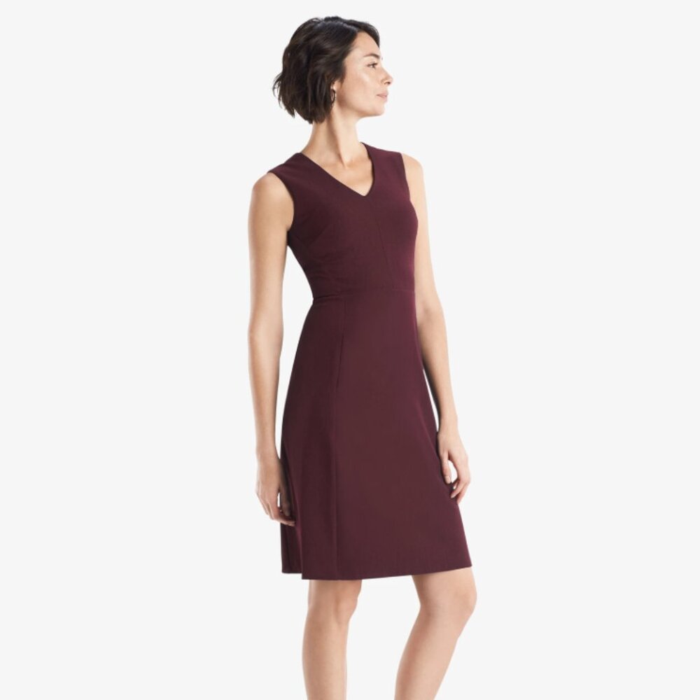 M.M.LaFleur The Annie Dress - Claret - Size Small